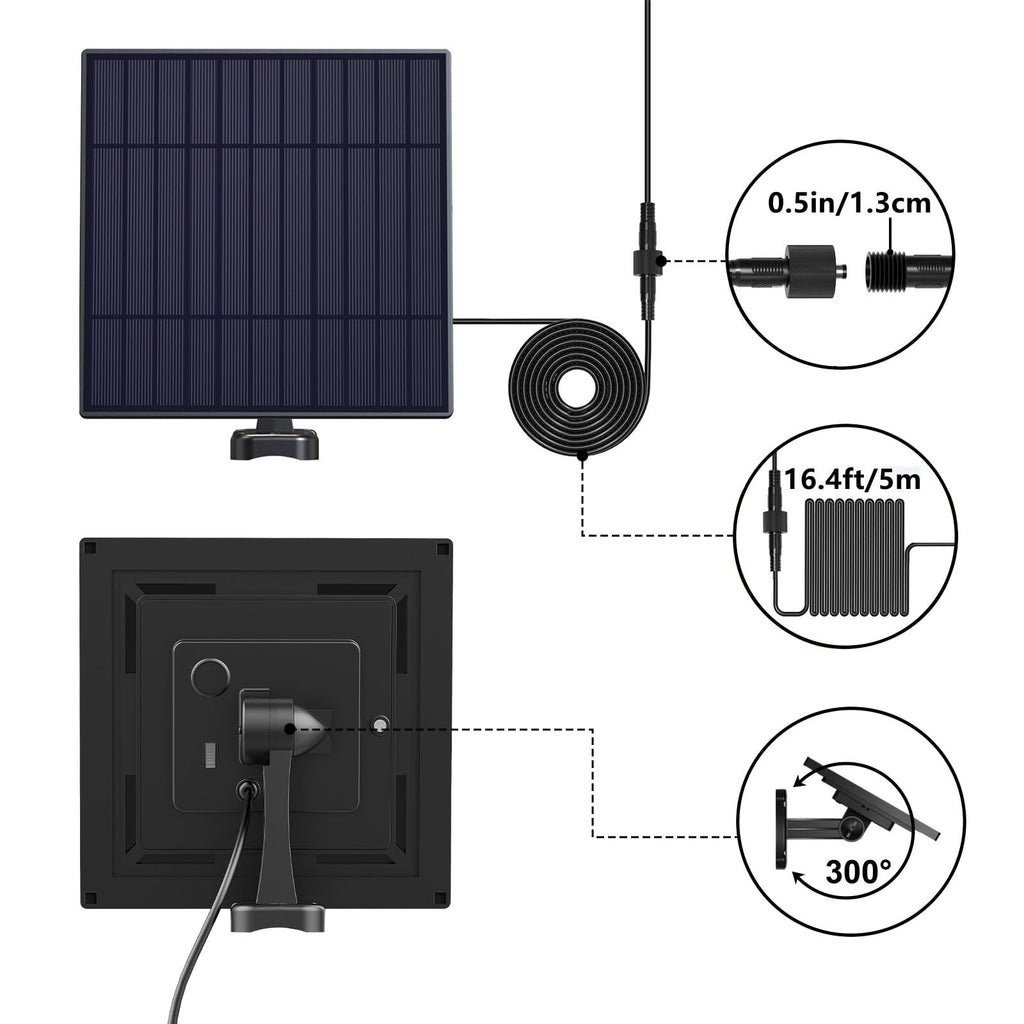 Solar Pendant Light 2 Pack Replacement DIY Bare Bulb for Shed, Chicken Coop