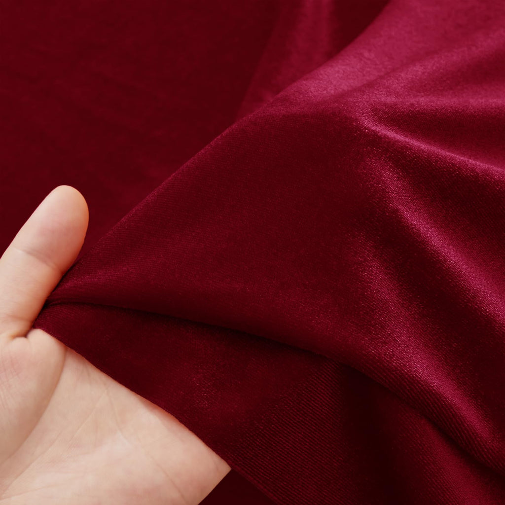 2 Yards Red Velvet Fabric 63 Inch Wide