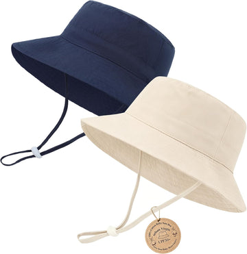 Baby Sun Hat UPF 50+ Toddler Bucket Summer Kids Beach Hats for Boys Girls