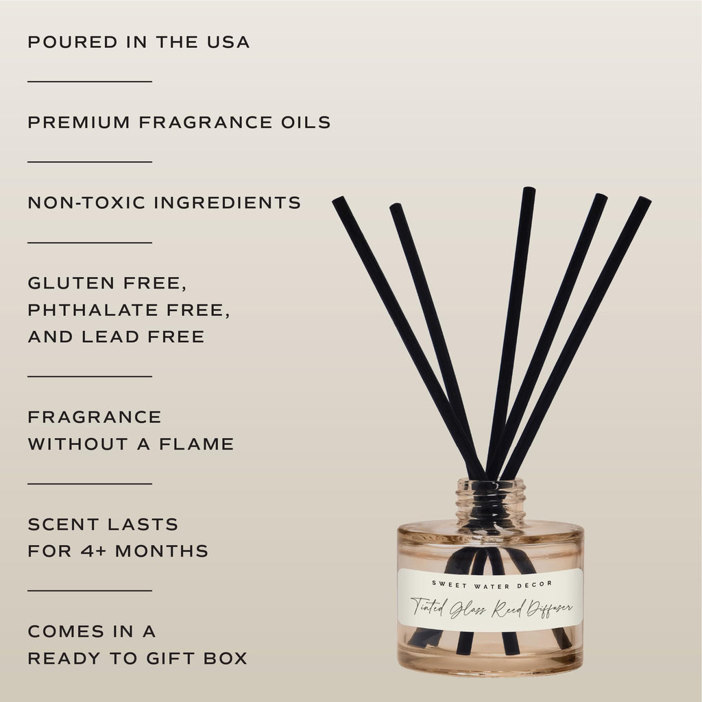 Pumpkin Spice Reed Diffuser, Autumn Scented Premium Fragrance, Long-Lasting Air-Freshener, Cozy Fall Gift for Women