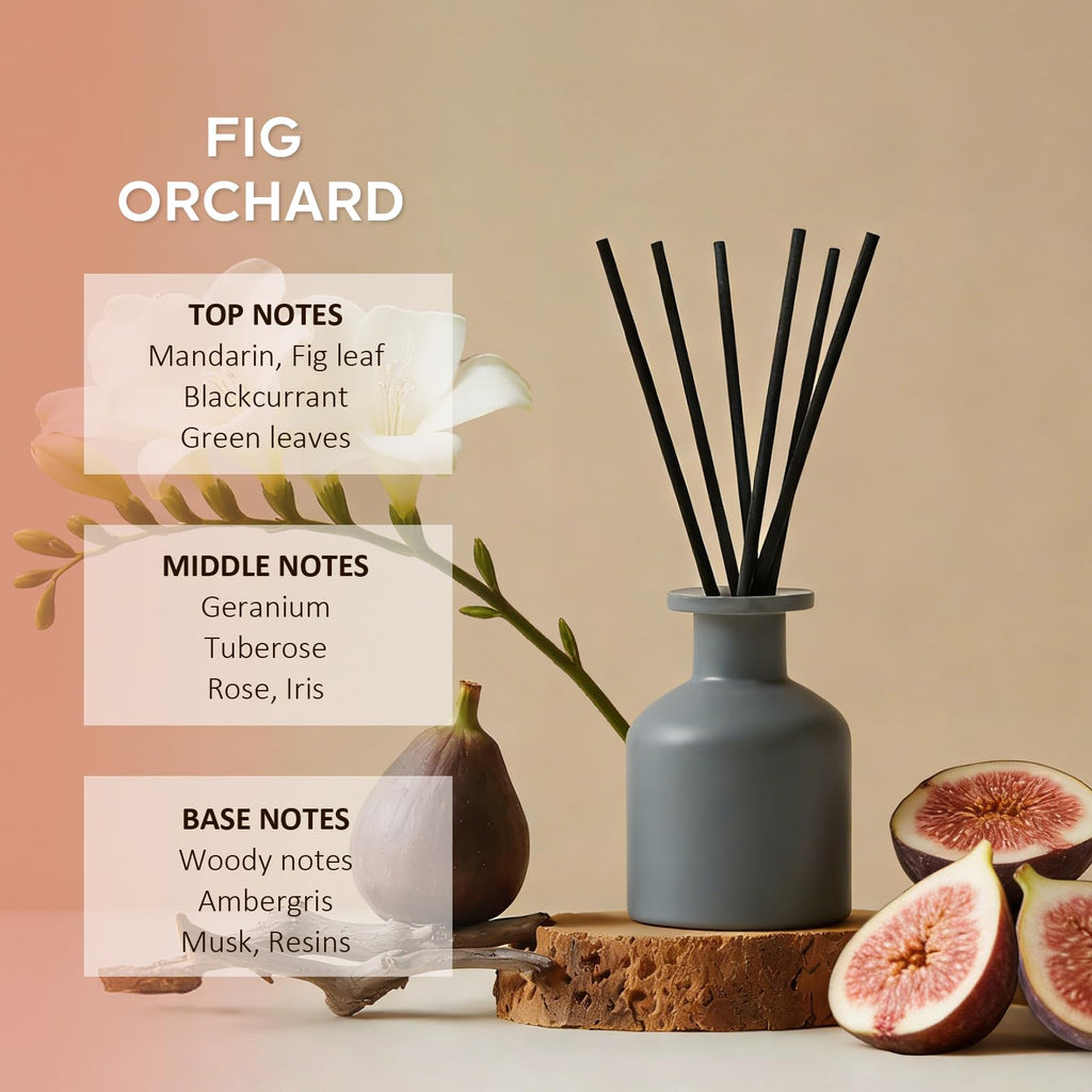 Fig Orchard Reed Diffuser, 100ml(3.38 fl.oz)