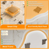 24" x 32" Smart LED Bathroom Mirror - Frameless Lighted Mirrors Wall with WiFi & Voice Control (Alexa/Google)