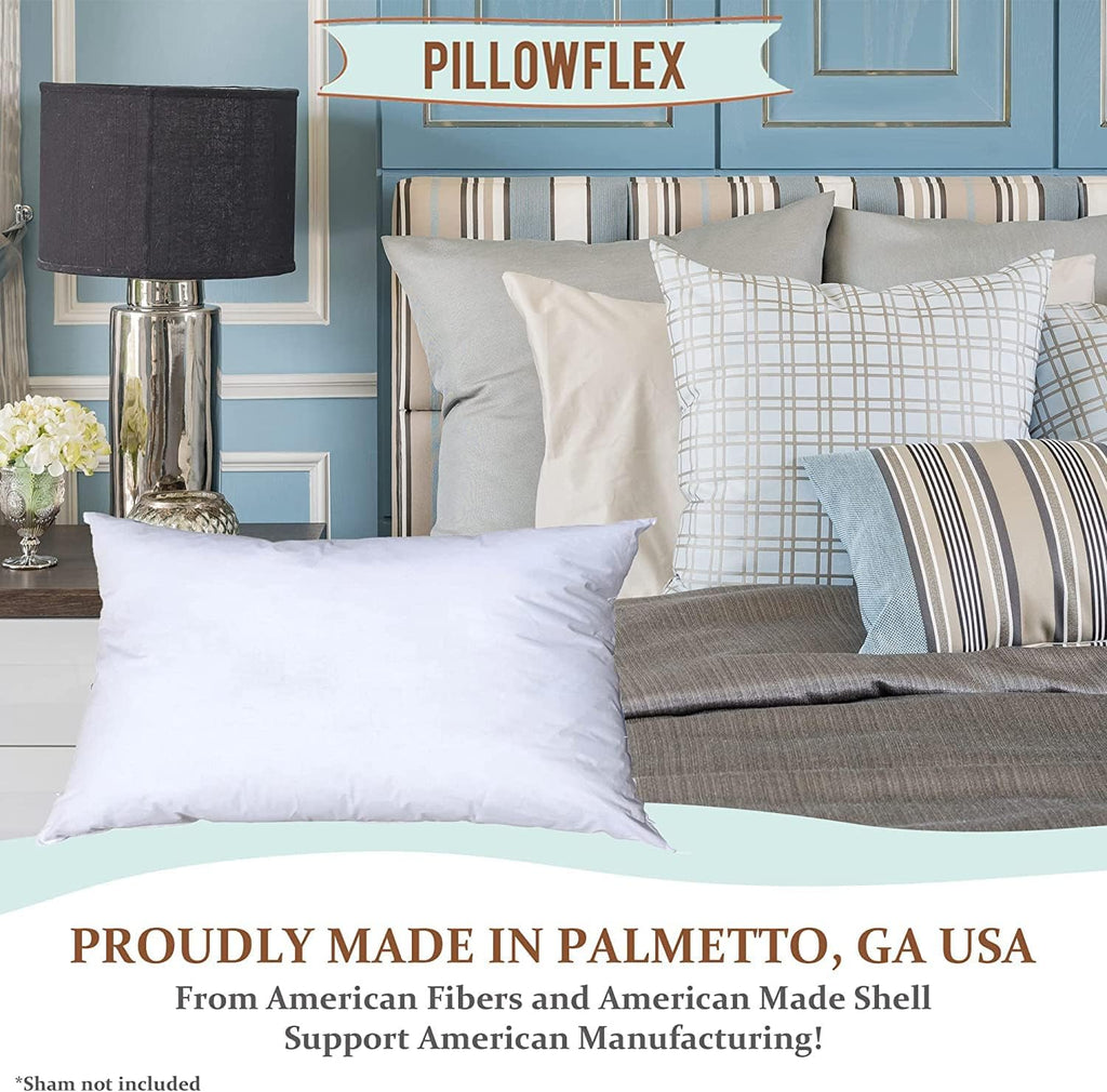 Synthetic Down Pillow Insert 12x20 in - Karate Chop Pillow