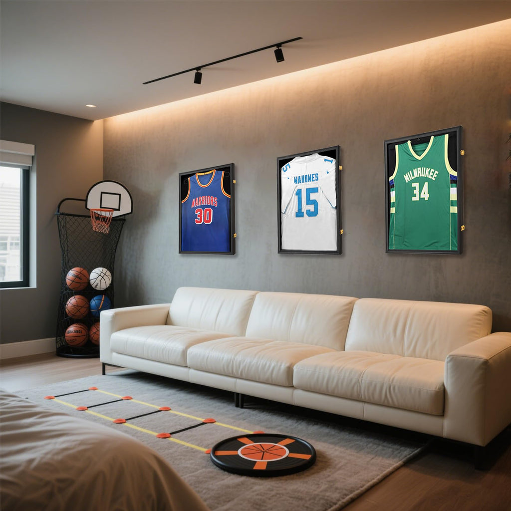 Jersey Frame Display Case Jersey Shadow Box Black