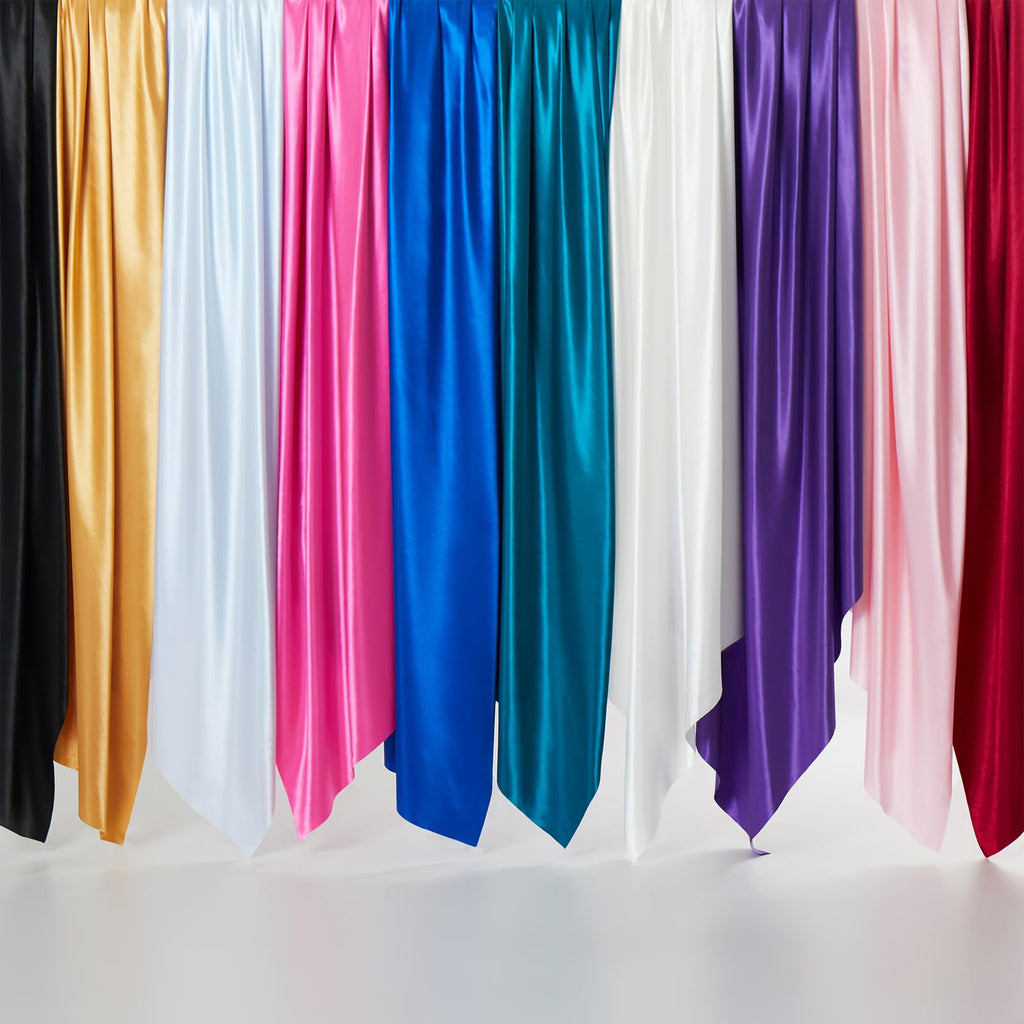 Pink Silk-Like Satin Fabric by The Yard, 1 Yard, 55 Inch Wide