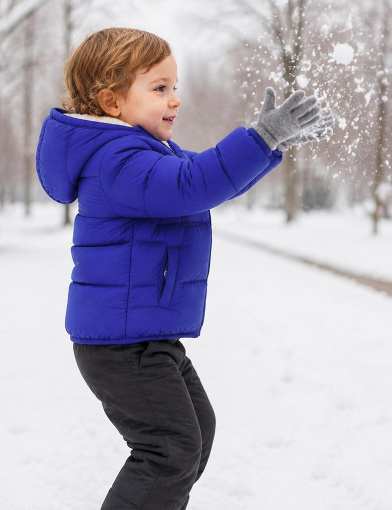 Toddler Winter Coat Baby Boys Puffer Warm Lined Jacket for 1