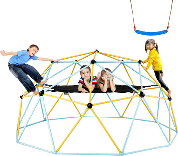 Climbing Dome for Kids 3 to 10 Years Old 10FT Geometric Dome Climber