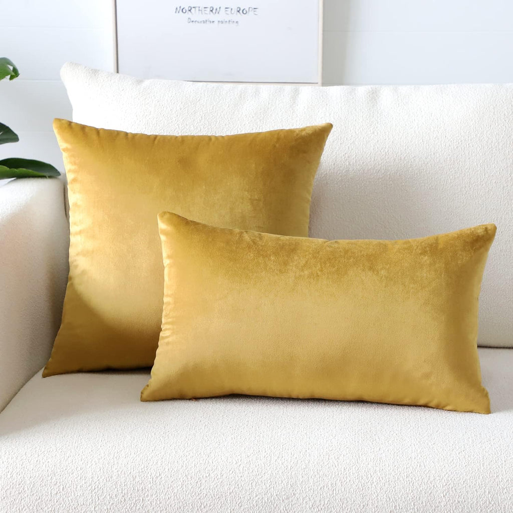 Luxury Velvet Pillow Covers Super Soft Decorative Square Throw Pillow Covers Case Cushion Covers