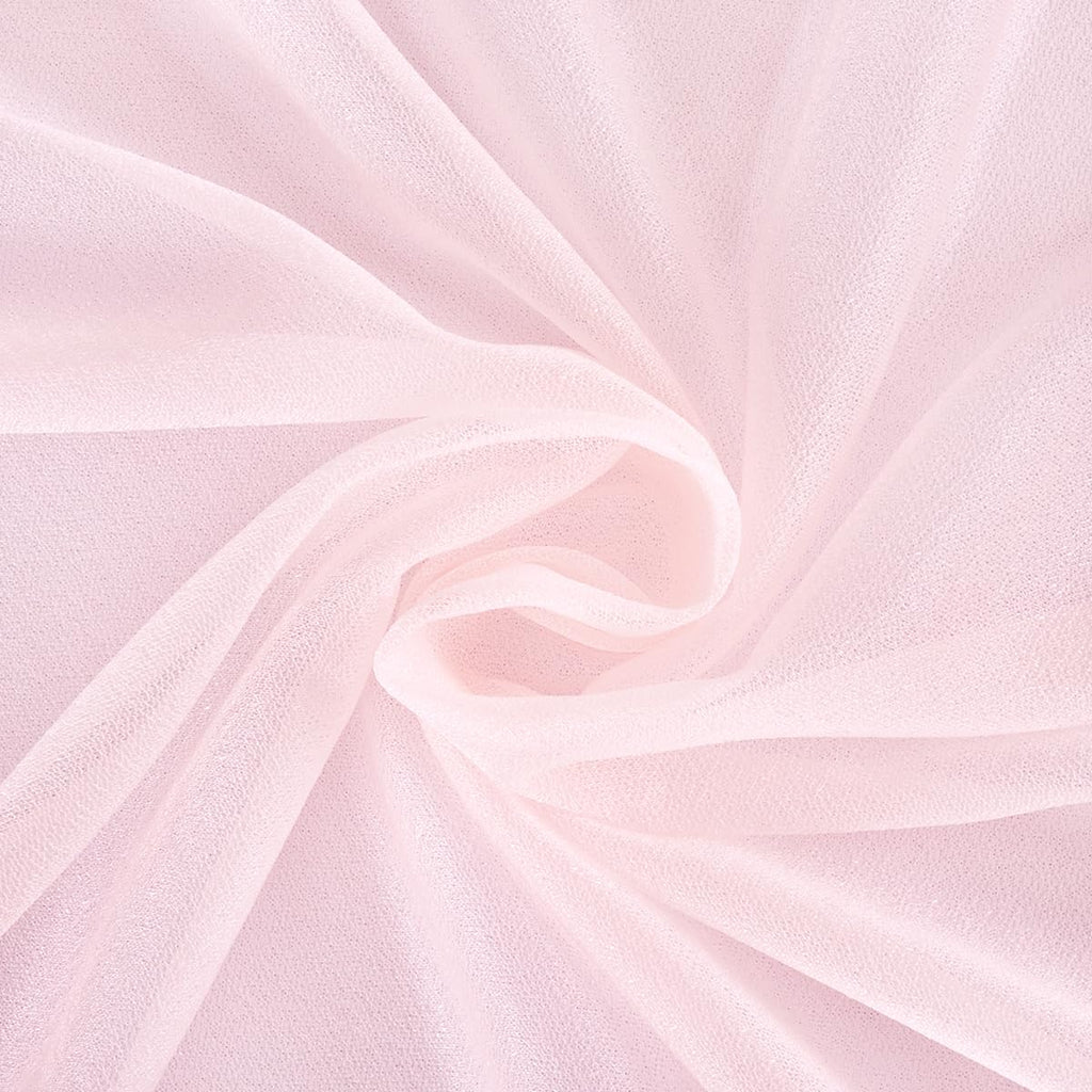 Light Pink Wedding Arch Draping Fabric Sheer | Casa Home Living