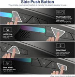 Eridanus One Piece Smart Toilet with Bidet Built in, Electric Bidets with Warm Water Sprayer and Air Dryer