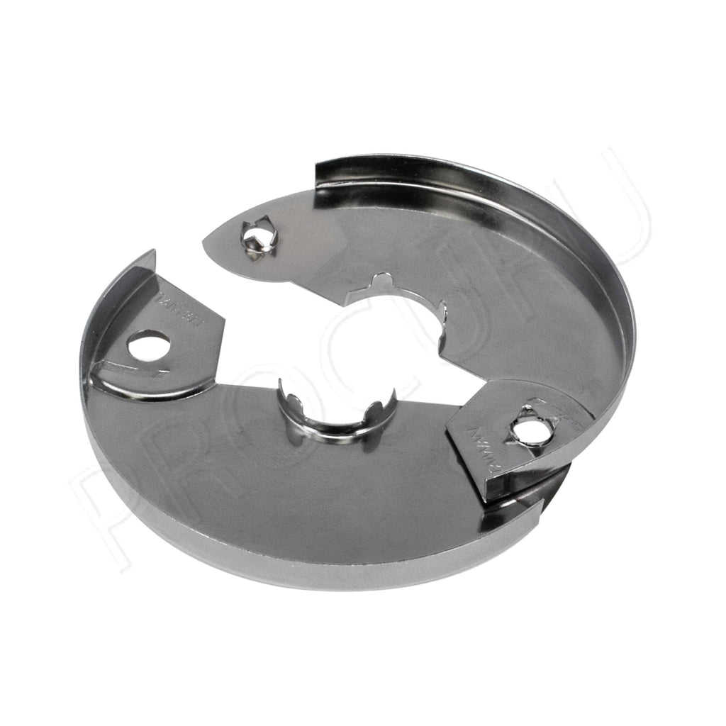 4-Pack 3/4-Inch CTS (7/8" OD) Hinged Split Escutcheons, Chrome Pipe Cover Plates with Screws, for 3/4" Copper