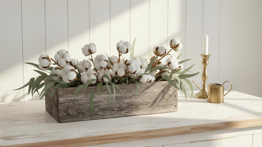 Rustic Revival | Decorative Barnwood Box - Authentic Rustic Weathered Wood Box for Table Decoration, Weddings