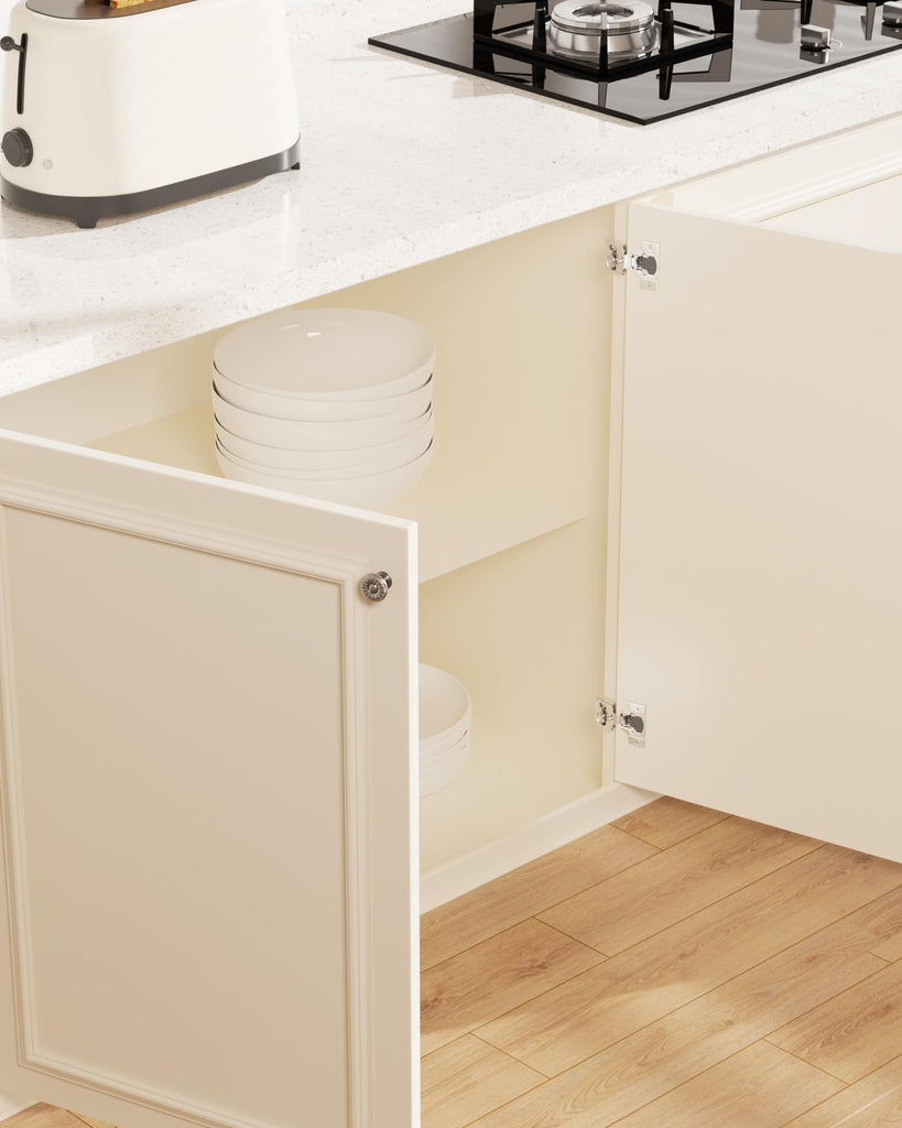60 Pack 1/2" Overlay Face Frame Soft Close Cabinet Hinges, 105° Concealed Hinge, Smooth Slow Self Closing, 3D