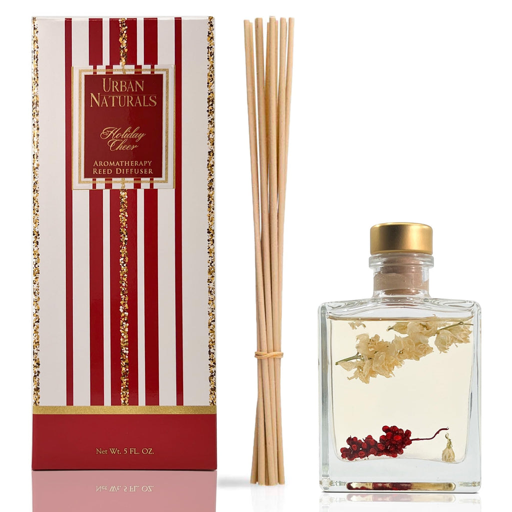 Reed Diffuser Set, Holiday Cheer - Bathroom Shelf Décor