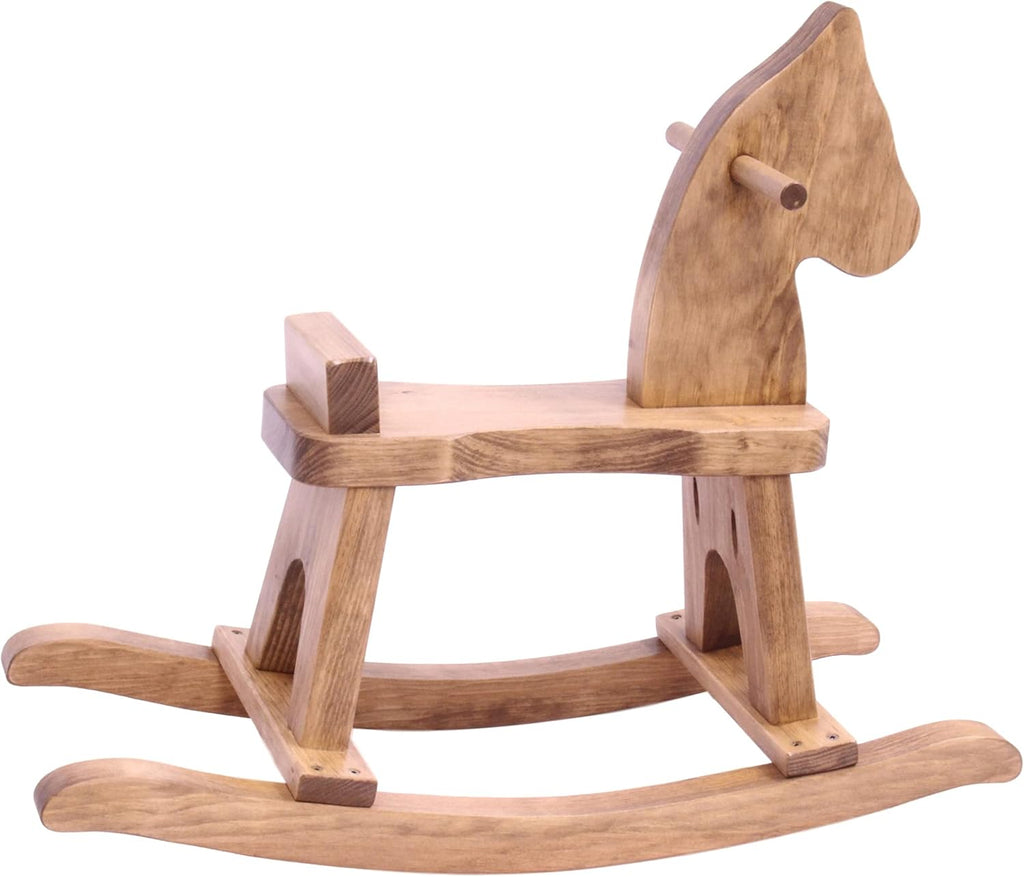 Wooden Rocking Horse, Harvest Stain