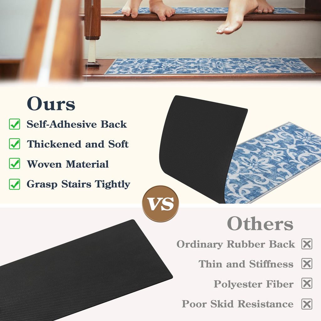 Carpet Non Slip, 15 Pack for Wooden Steps