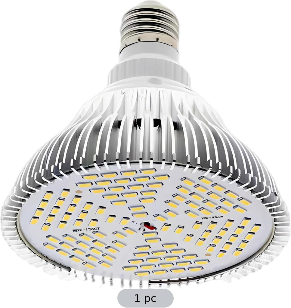 Full Wave Band Grow Light, 150 Led Plant Light Bulb, 26W, E27 Par38 Sunlight, 4.7 X 4.9
