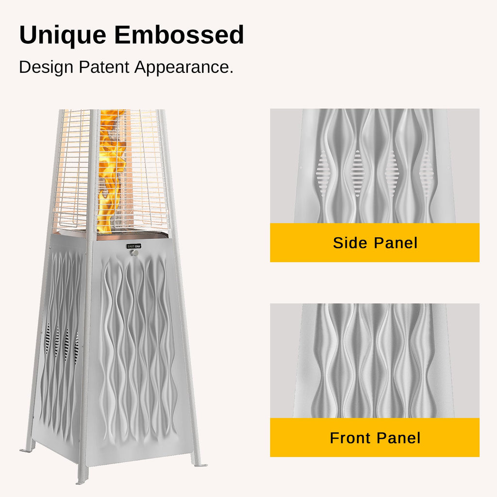 Pyramid Patio Heater, 48,000 BTU Outdoor
