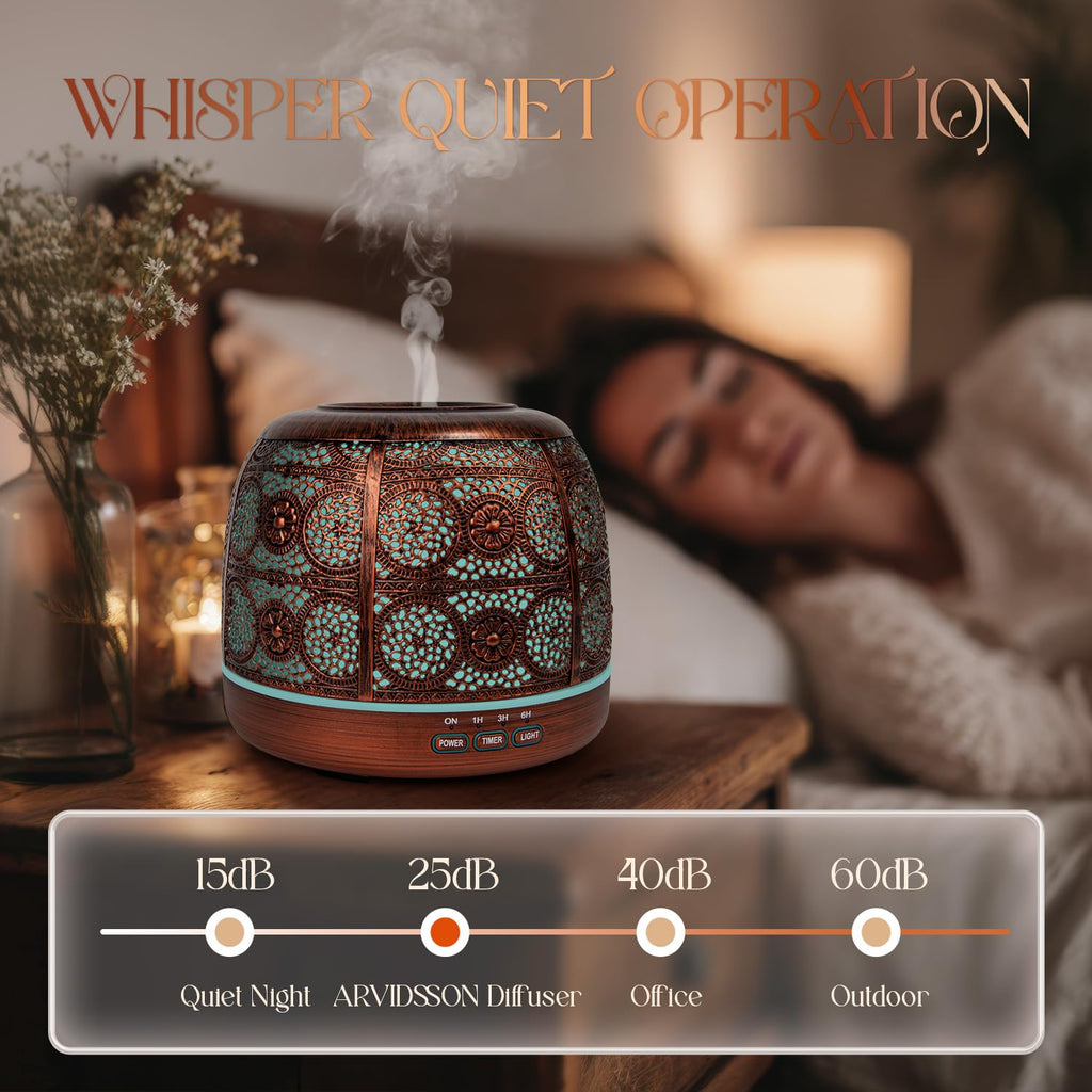 500ml Essential Oil Diffuser, Aromatherapy Diffuser