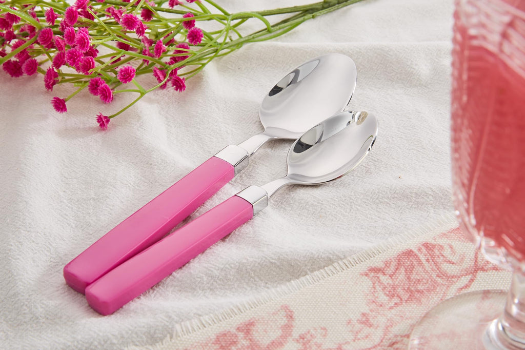 Silverware Set Stainless Steel Colorful Tableware Kitchen Flatware Set Utensils, Includes Dinner Knives, Forks