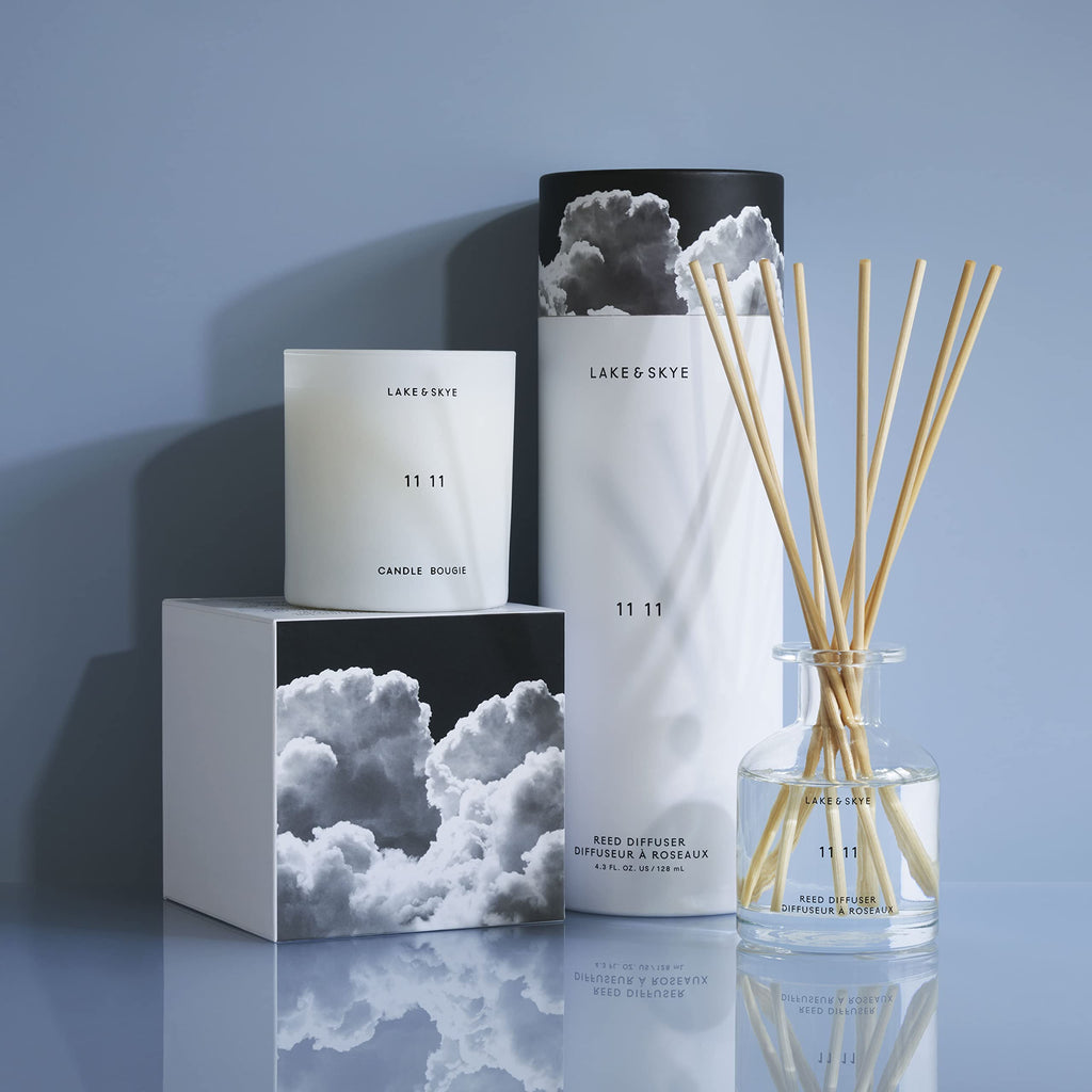 11 11 Reed Diffuser, 4.3 fl oz (128 mL) - Sheer & Uplifting Scent