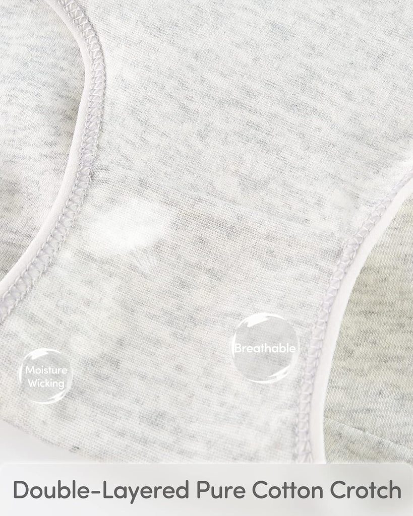 Teen Girls Cotton Panties Underwear Briefs Pack of 10