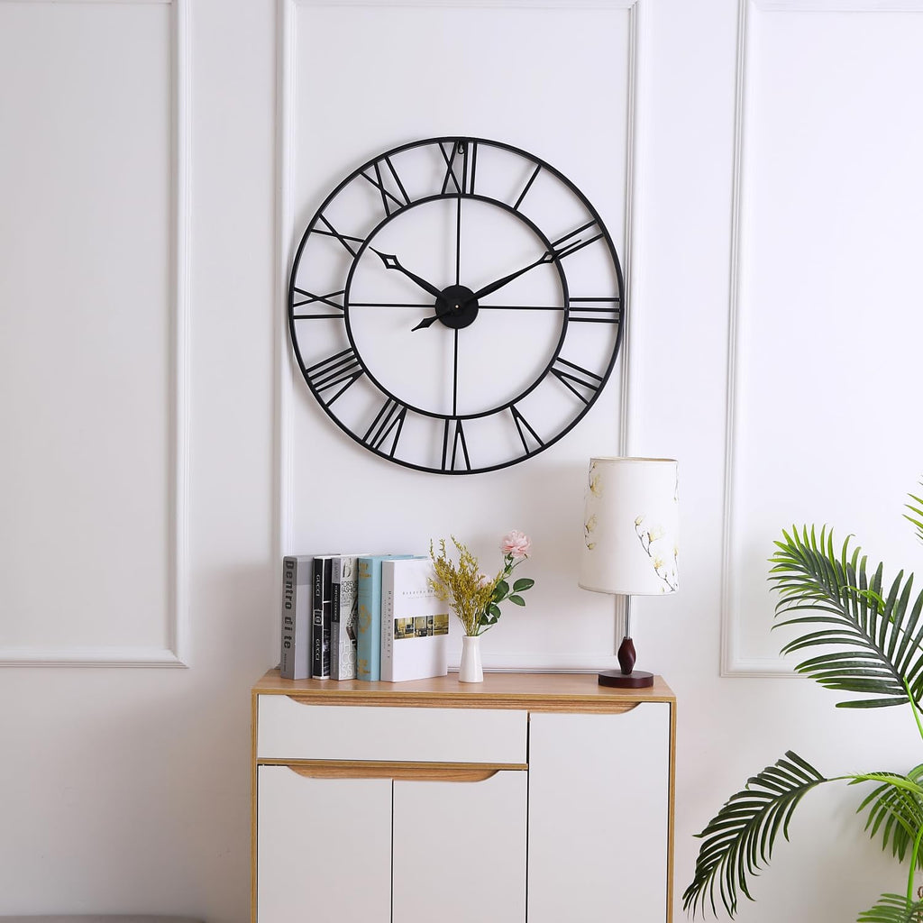 Large 30 Inch Wall Clocks Decor, Roman Numeral