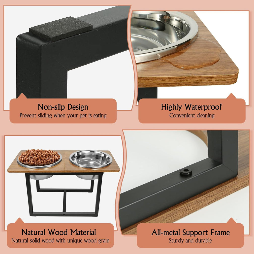 Elevated Dog Bowls, Raised Dog Bowls Stand for Large Dogs