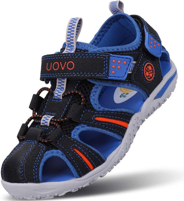Boys Girls Sandals Summer Shoes Closed Toe Lightweight Outdoor Athletic Sports (Toddler/Little Kid/Big Kid)