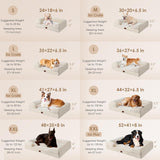 Orthopedic Dog Beds for Extra Large Dogs, Waterproof Memory Foam XL Pet Bed with Sides