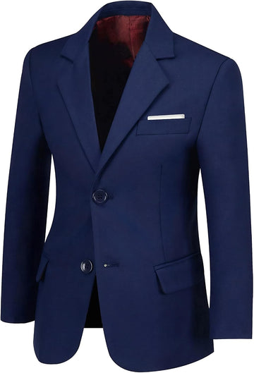Boy's Sport Coats Blazers for Boy Coat Formal Slim Fit Jacket for Kid Suits