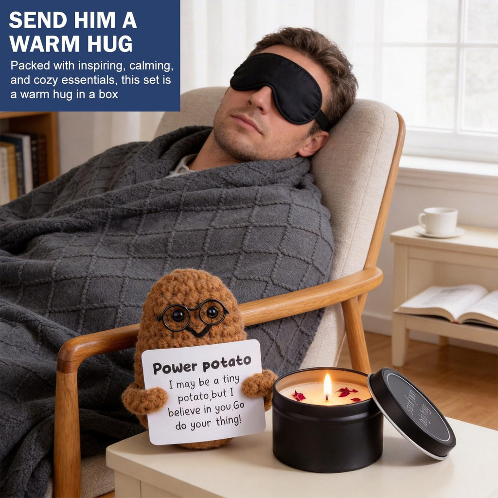 Get Well Soon Gift Baskets for Men Women After Surgery, Sick Care Package