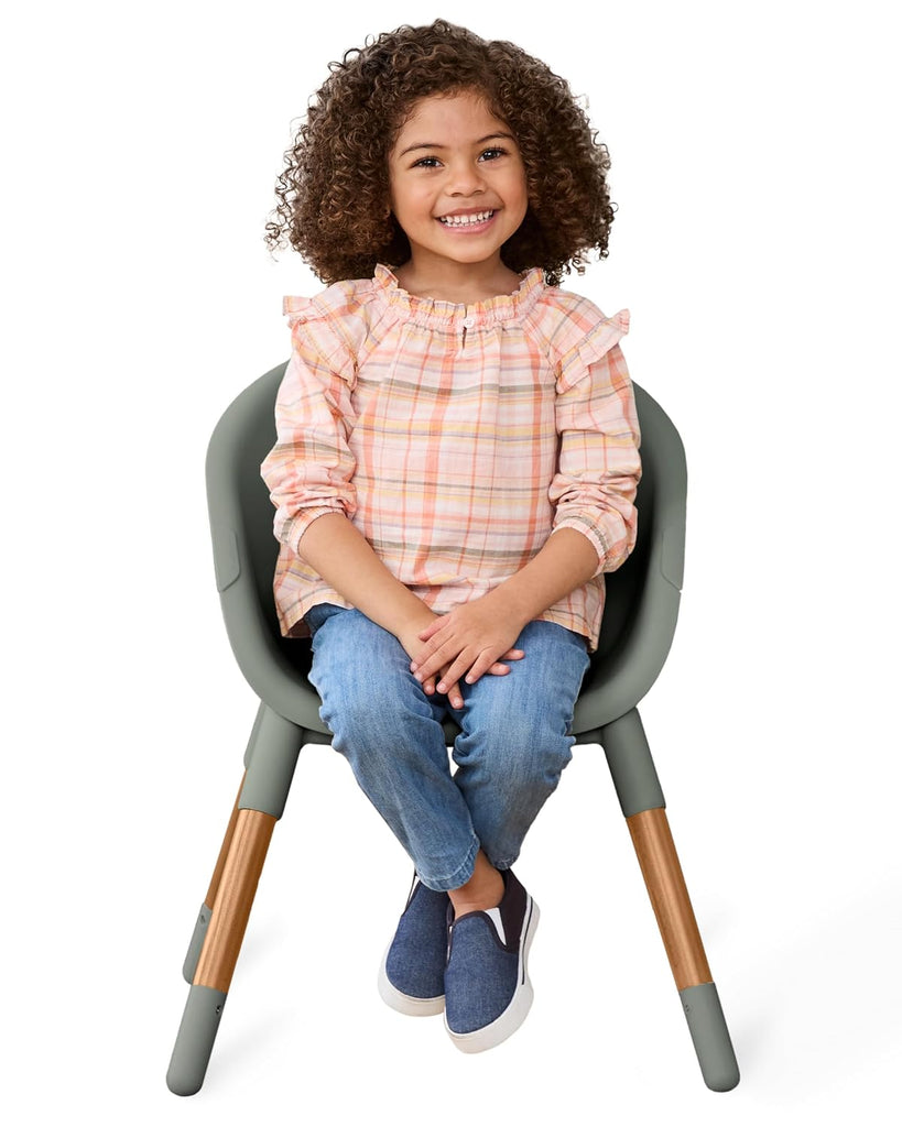 Baby High Chair 4-in-1 Convertible High Chair, EON, Thyme