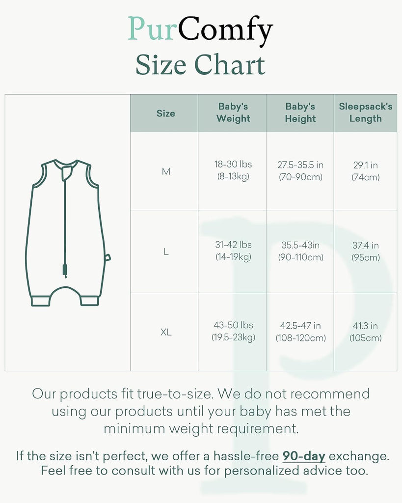 Bamboo Viscose Toddler Sleep Sack with Feet, 12-18-24
