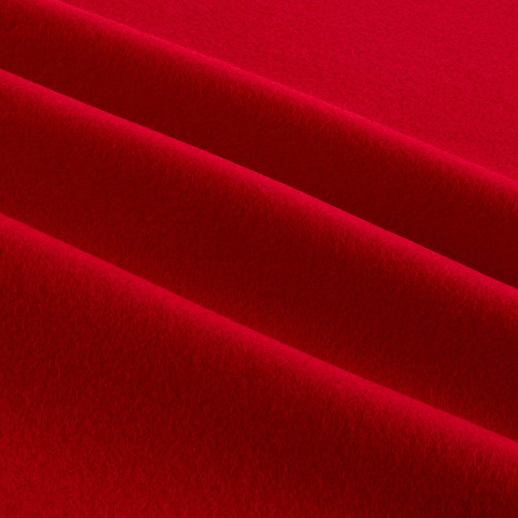 Polar Fleece Solid Red, Fabric by the Yard