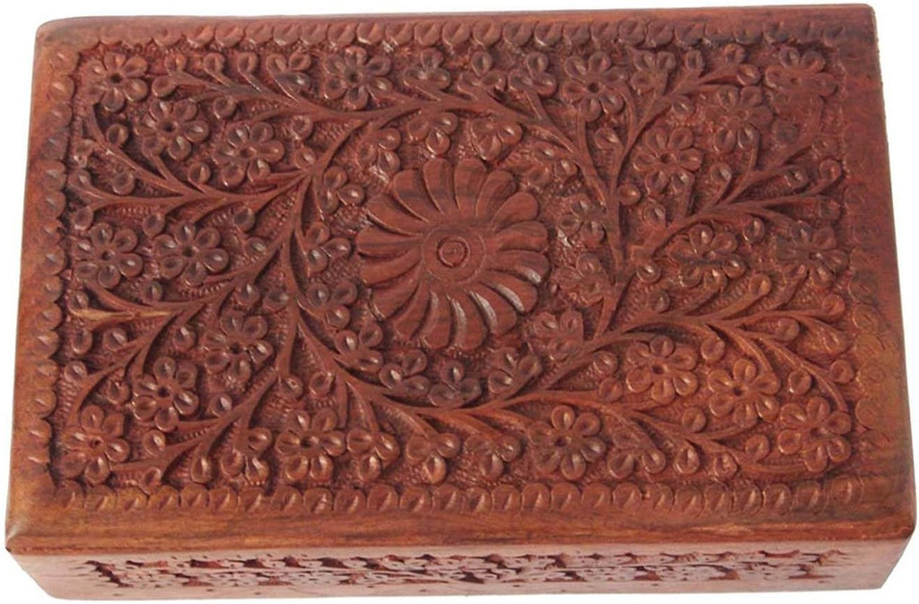 Jewellery Box for Women Wooden Jewel Organizer Hand Carved Jewellery box, Wooden Jewelry Organizer box, Vanity