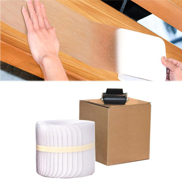 Non-Slip Stair Treads Tape Set, (15-Pack, 32"x4") Clear Anti-Slip Indoor Strips Adhesive Stair Safety Treads for