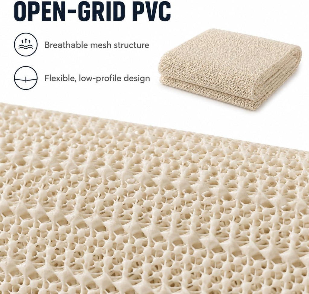 Non Slip Rug Pad 8x10 Feet for Hardwood Floors and Large Area Rugs