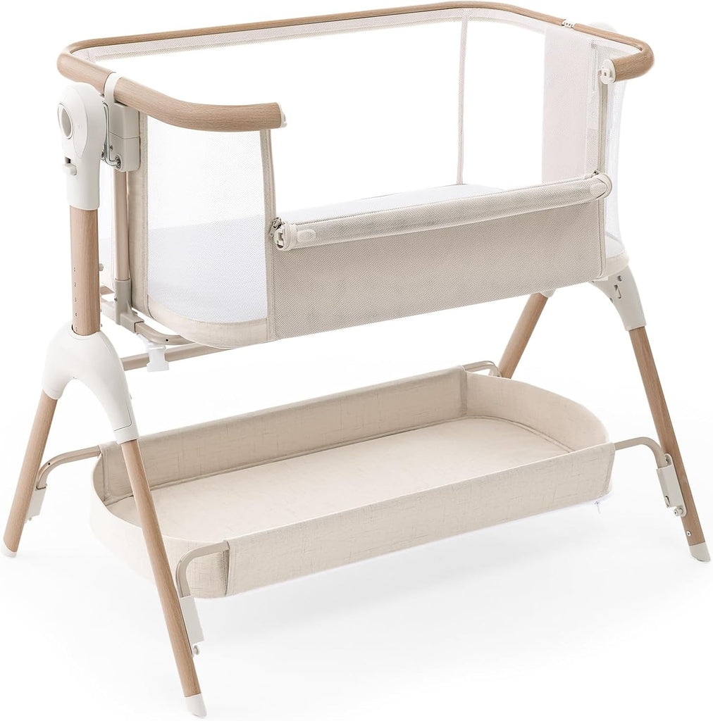 Cuddly Signature Baby Bassinet - BSA & JPMA Certified, Ultra-Breathable and Completely Washable Mattress