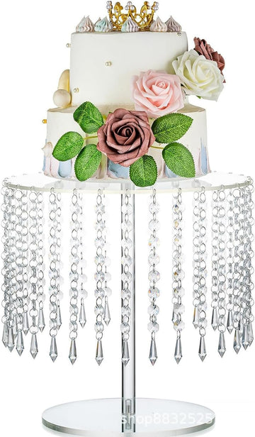 Acrylic Cake Stand,Acrylic Cake Rack Circular Cupcake Rack