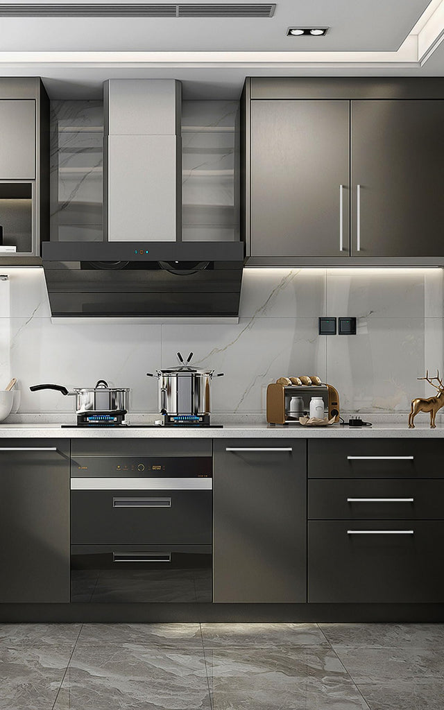 Cabinet Handles Stainless Steel Kitchen Drawer Pulls Square Bar Cabinet Hardware Bathroom Cupboard Dresser Brushed