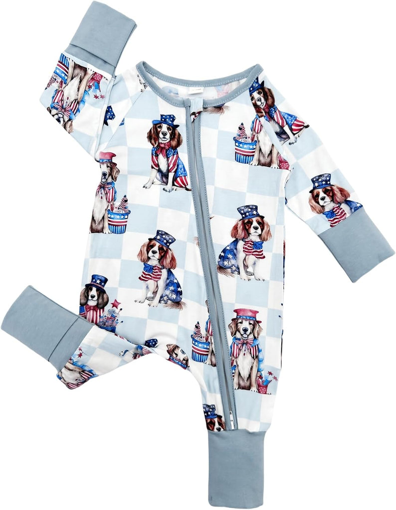 Bamboo Rayon Baby Romper Boy Girl Clothes Outfit Footies