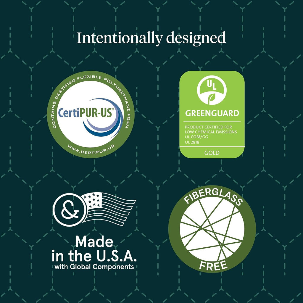 Original Hybrid Medium King Mattress in A Box, Adaptive Foam | CertiPUR-US certified, 10 Year Limited Warranty