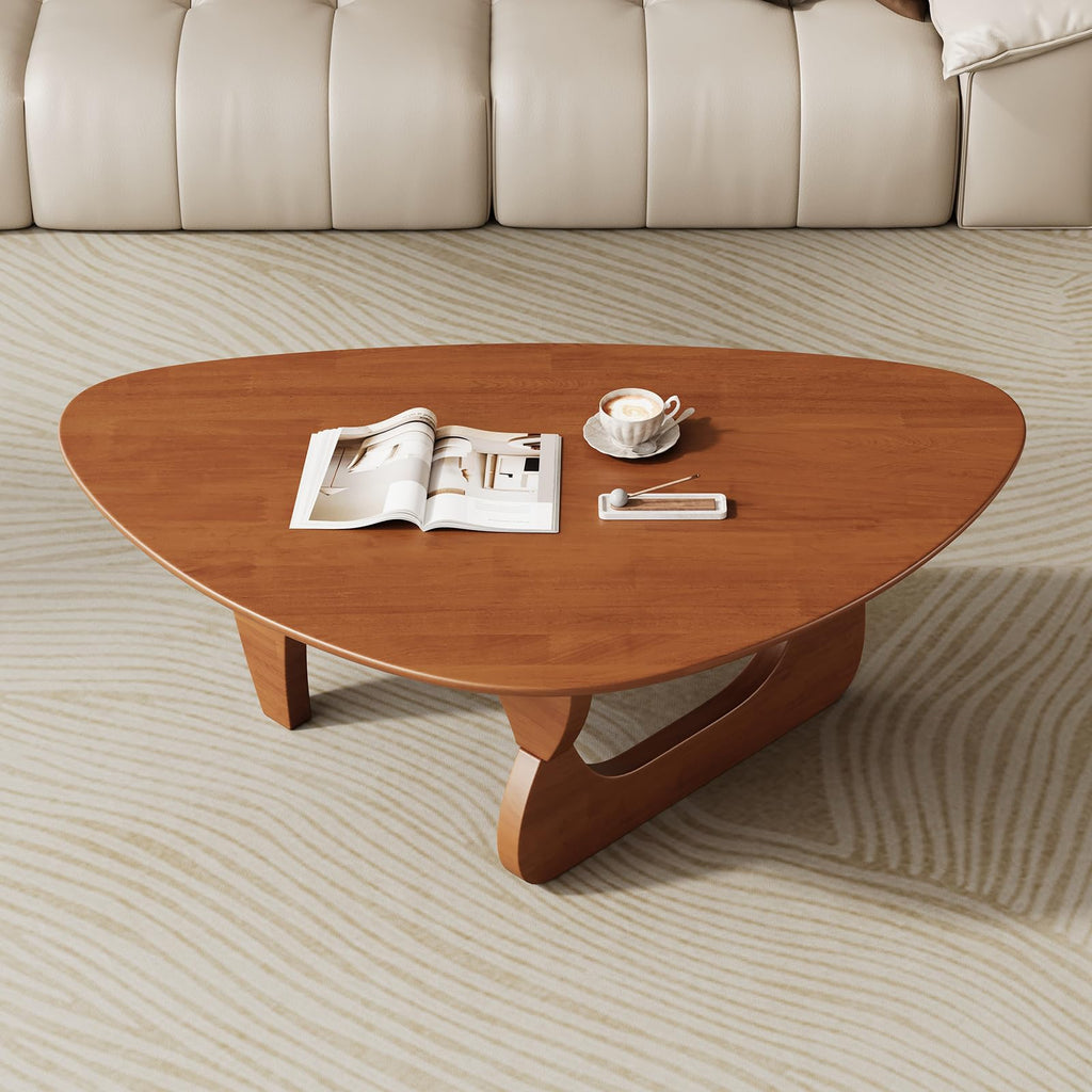 Mid Century Modern Coffee Table - Walnut Wooden Coffee Table, Center Table Suitable Living Room Reception Office