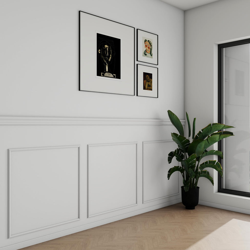 Accent Wall Molding Kit Premade Panel,3set,31.4x31.4in