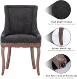 Dining Chairs Set of 4, Kitchen & Dining Room Chairs, Fabric Upholstered Dinning Chairs, Sillas De Comedor