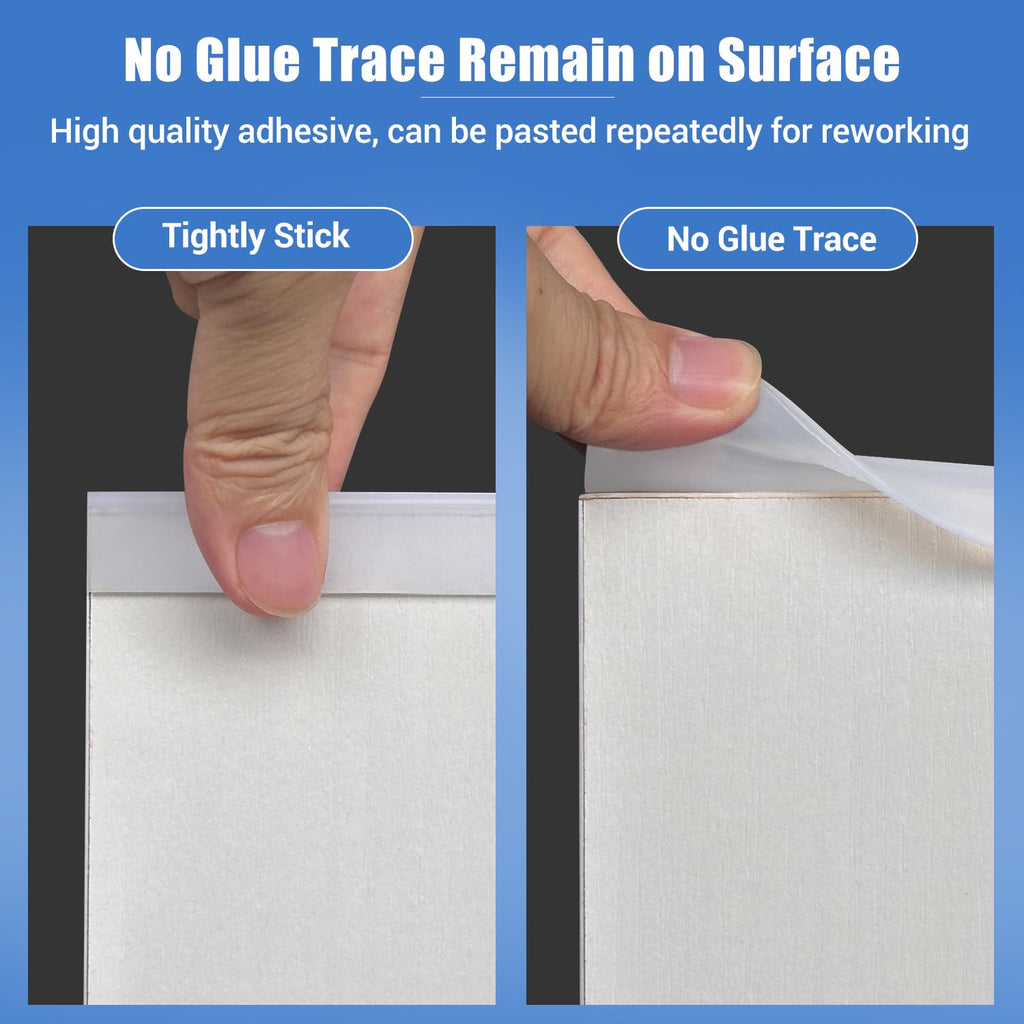 Clear Rubber Edge Trim, Size 3/4"(19mm), Fit 11/16"-13/16"(18-20mm)