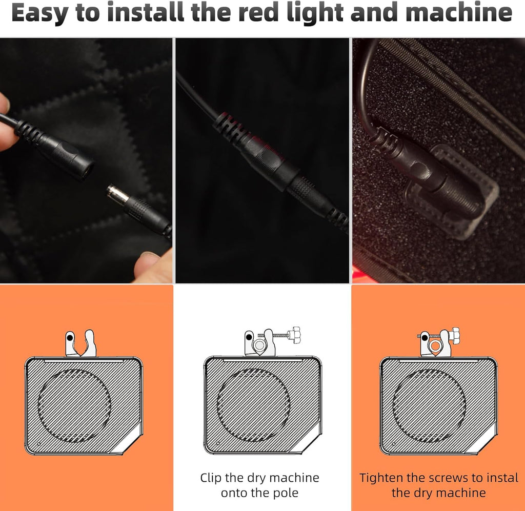 Gollense Red Light Sauna with Hot Air Machine