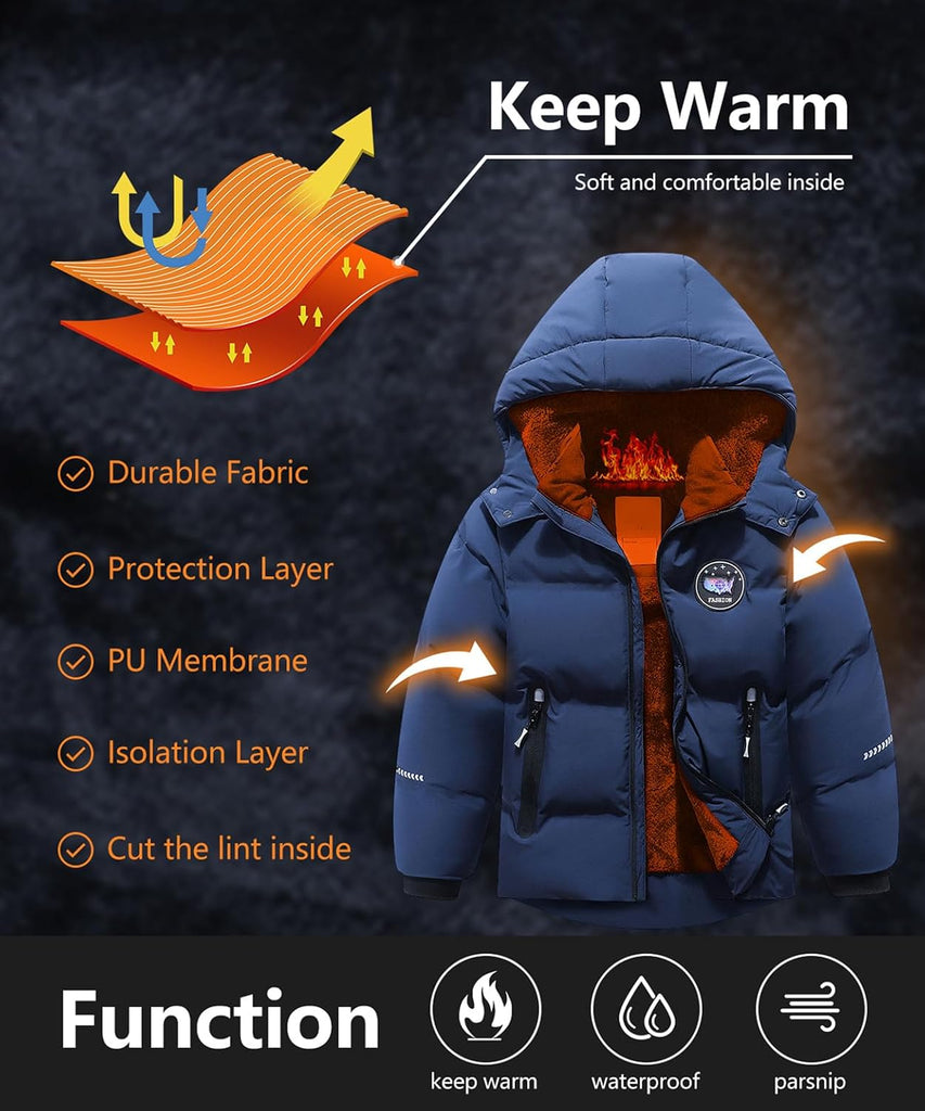 Kids Boy's Winter Coat