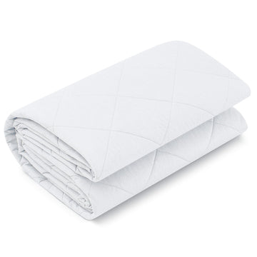 58" x 72" 2 Yard Heat Resistant Quilted Fabric Ironing, White